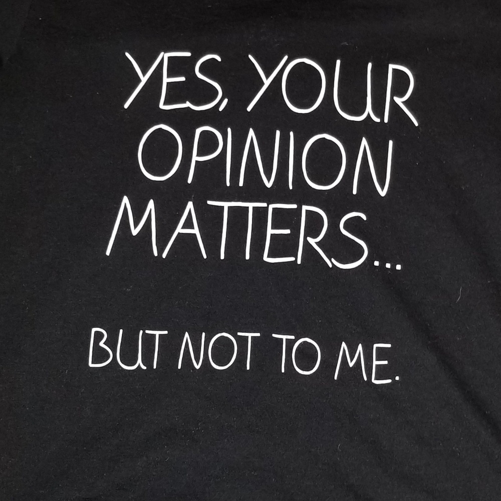Medium Black Rue21 Graphic Tee